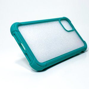 iPhone 11 Full Body Case - Green/Clear
